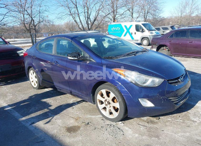 Photo 6 of 2012 Hyundai Elantra LIMITED (VIN 5NPDH4AE9CH091904)