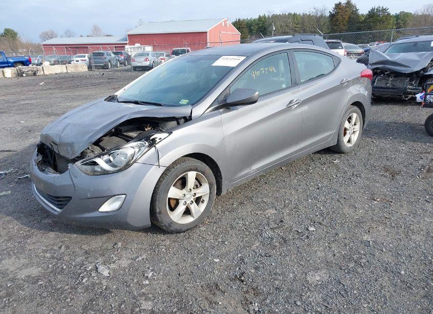 Photo 2 of 2012 Hyundai Elantra GLS (VIN 5NPDH4AE9CH096620)