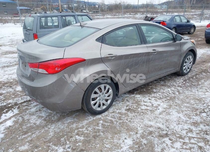 Photo 4 of 2012 Hyundai Elantra GLS (VIN 5NPDH4AE9CH113612)