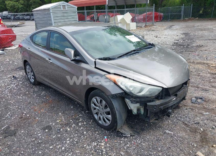 2012 Hyundai Elantra GLS (VIN 5NPDH4AE9CH118972) main photo