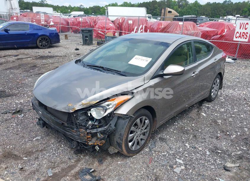 Photo 2 of 2012 Hyundai Elantra GLS (VIN 5NPDH4AE9CH118972)