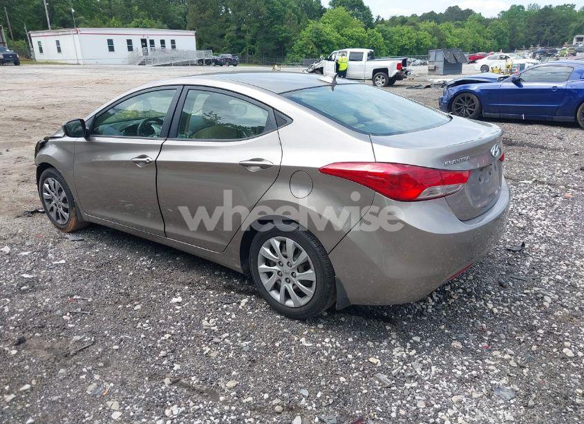 Photo 3 of 2012 Hyundai Elantra GLS (VIN 5NPDH4AE9CH118972)