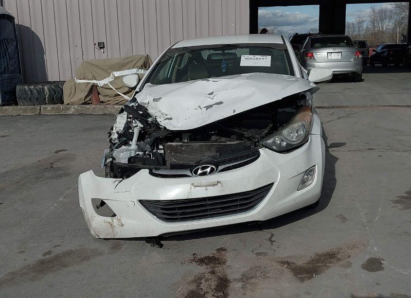 Photo 12 of 2012 Hyundai Elantra GLS (VIN 5NPDH4AE9CH136551)