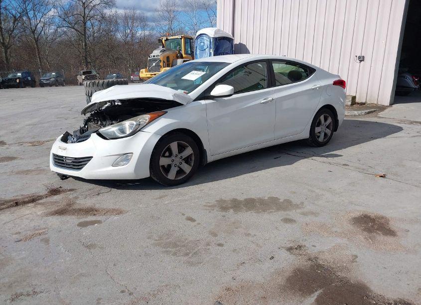 Photo 2 of 2012 Hyundai Elantra GLS (VIN 5NPDH4AE9CH136551)