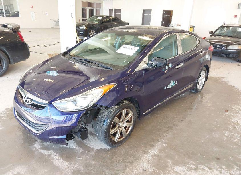 Photo 2 of 2012 Hyundai Elantra GLS (VIN 5NPDH4AE9CH140454)