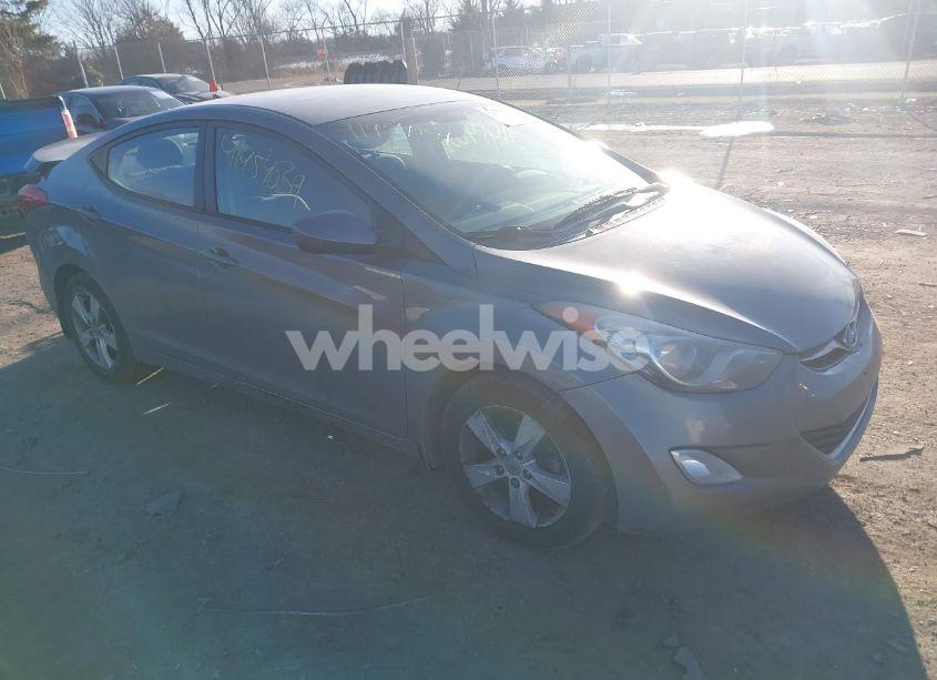 2013 Hyundai Elantra GLS (VIN 5NPDH4AE9DH162021) main photo