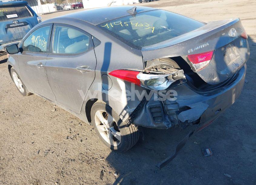 Photo 3 of 2013 Hyundai Elantra GLS (VIN 5NPDH4AE9DH162021)