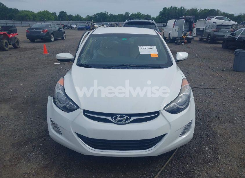Photo 12 of 2013 Hyundai Elantra GLS (VIN 5NPDH4AE9DH167994)