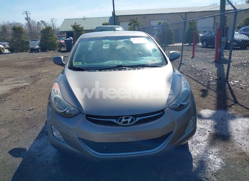 Photo 12 of 2013 Hyundai Elantra GLS (VIN 5NPDH4AE9DH195438)