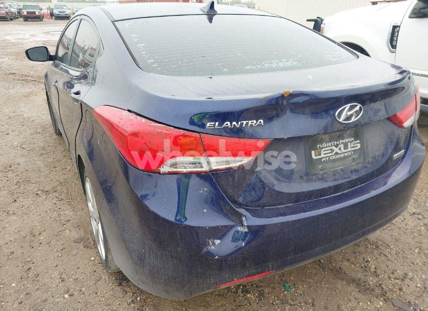 Photo 6 of 2013 Hyundai Elantra LIMITED (VIN 5NPDH4AE9DH202033)