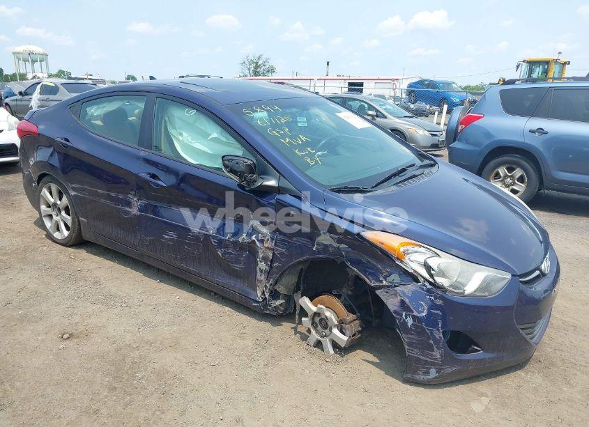 2013 Hyundai Elantra LIMITED (VIN 5NPDH4AE9DH205899) main photo