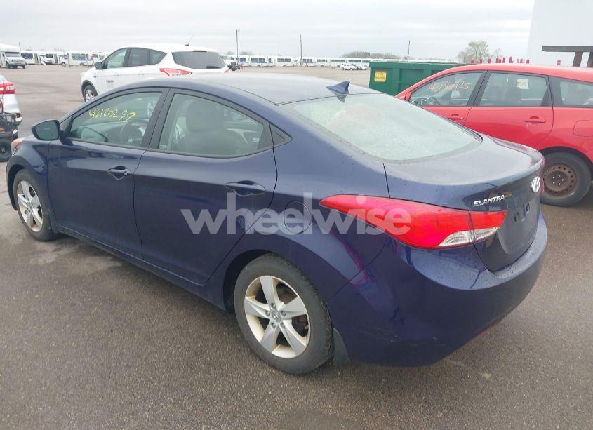 Photo 3 of 2013 Hyundai Elantra GLS/LIMITED (VIN 5NPDH4AE9DH213971)