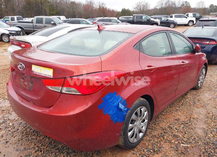 Photo 4 of 2013 Hyundai Elantra GLS (VIN 5NPDH4AE9DH218054)