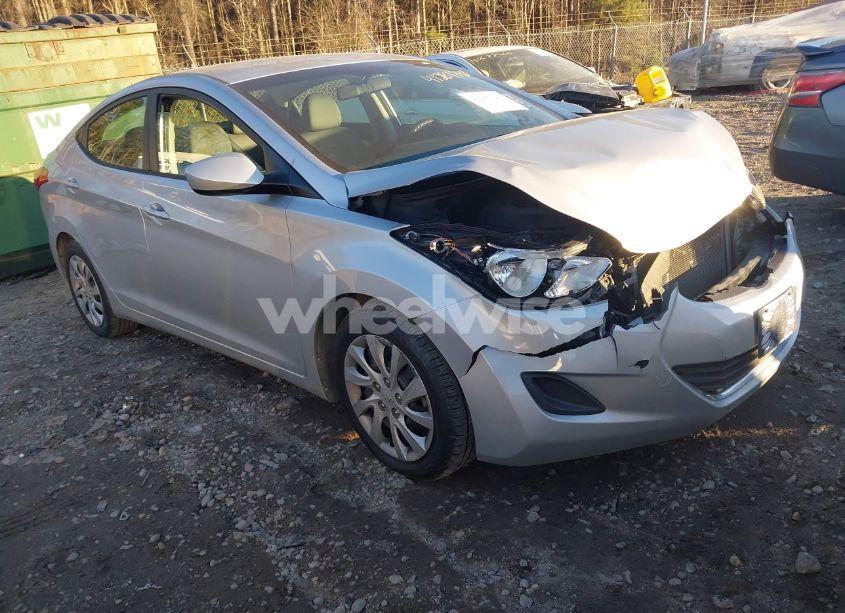 2013 Hyundai Elantra GLS (VIN 5NPDH4AE9DH220709) main photo