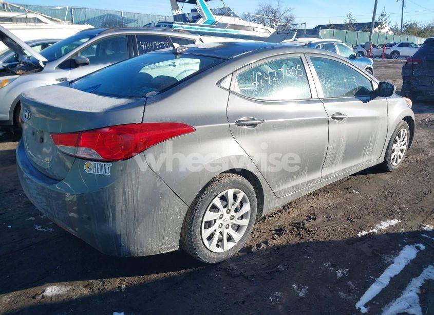 Photo 4 of 2013 Hyundai Elantra GLS (VIN 5NPDH4AE9DH223481)