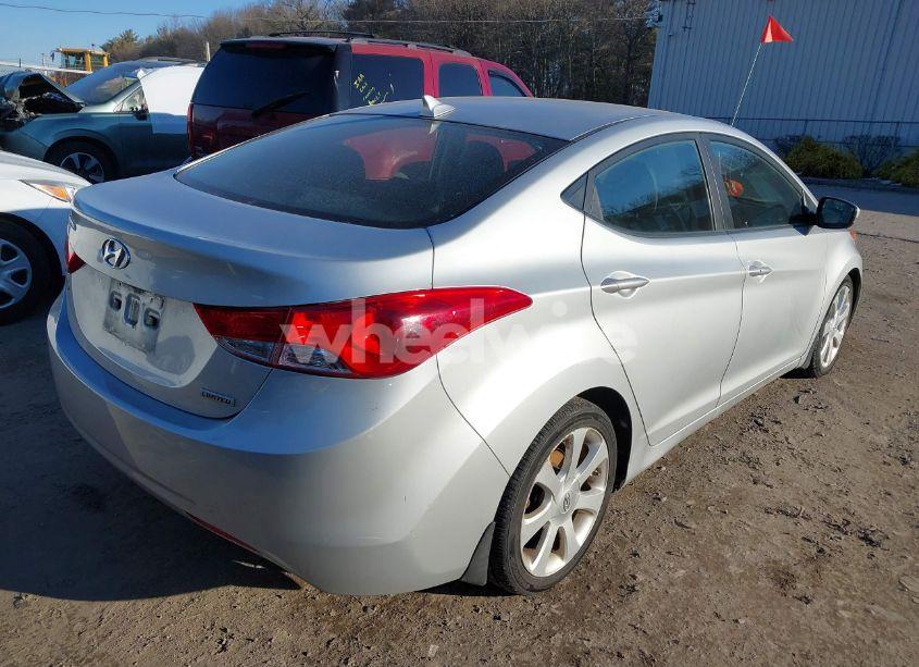 Photo 4 of 2013 Hyundai Elantra LIMITED (VIN 5NPDH4AE9DH247795)