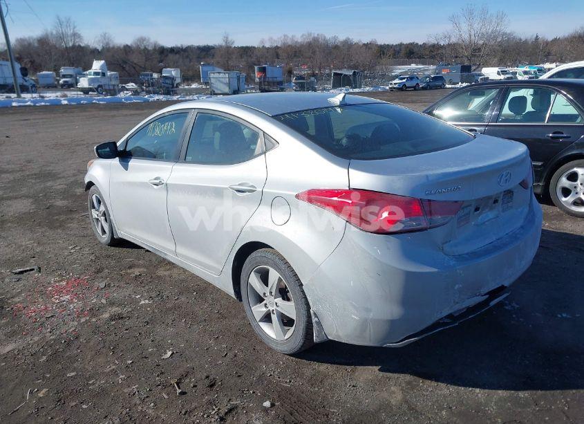 Photo 3 of 2013 Hyundai Elantra GLS (VIN 5NPDH4AE9DH254990)