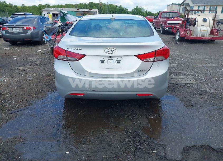 Photo 16 of 2013 Hyundai Elantra LIMITED (VIN 5NPDH4AE9DH284135)