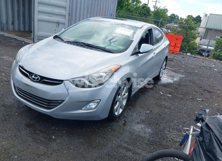 Photo 2 of 2013 Hyundai Elantra LIMITED (VIN 5NPDH4AE9DH284135)