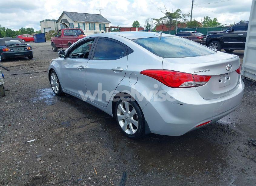 Photo 3 of 2013 Hyundai Elantra LIMITED (VIN 5NPDH4AE9DH284135)