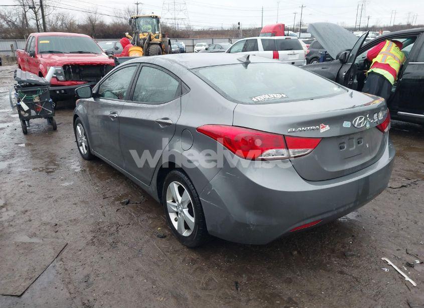 Photo 3 of 2013 Hyundai Elantra GLS (VIN 5NPDH4AE9DH286046)