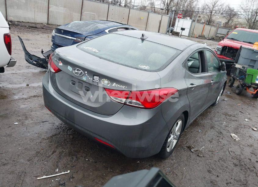 Photo 4 of 2013 Hyundai Elantra GLS (VIN 5NPDH4AE9DH286046)
