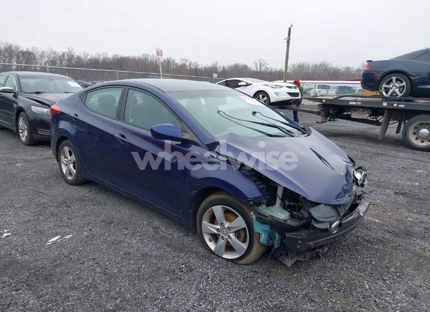 2013 Hyundai Elantra GLS (VIN 5NPDH4AE9DH312581) main photo