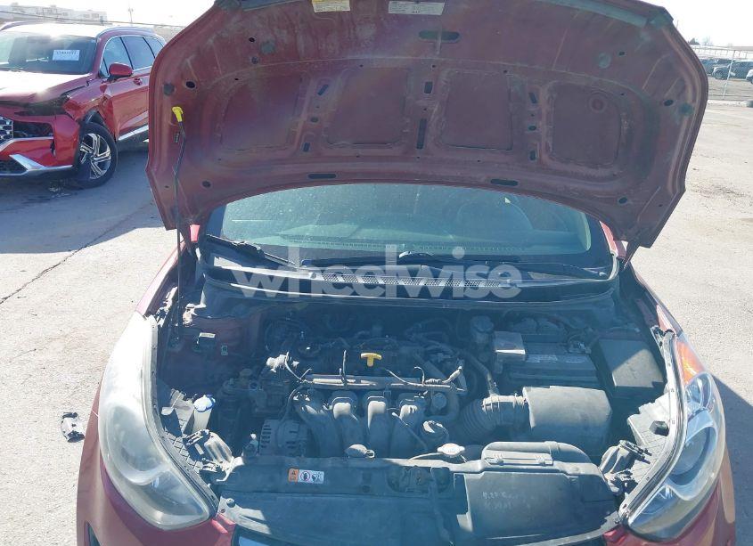 Photo 10 of 2013 Hyundai Elantra GLS (VIN 5NPDH4AE9DH379097)