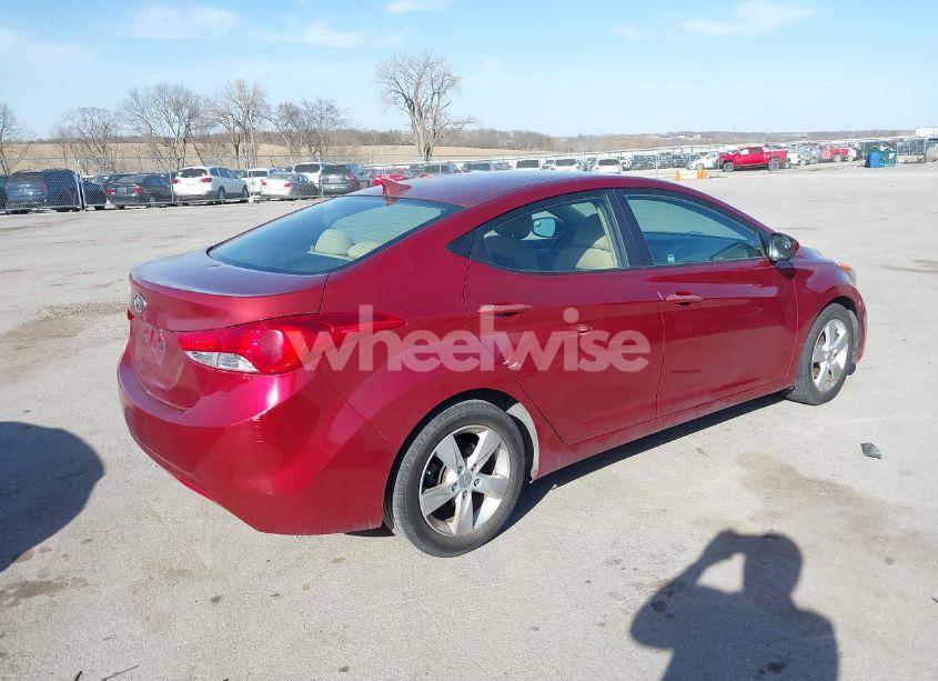 Photo 4 of 2013 Hyundai Elantra GLS (VIN 5NPDH4AE9DH379097)