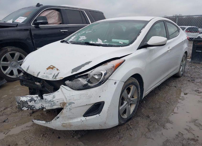 Photo 2 of 2013 Hyundai Elantra GLS (VIN 5NPDH4AE9DH390603)