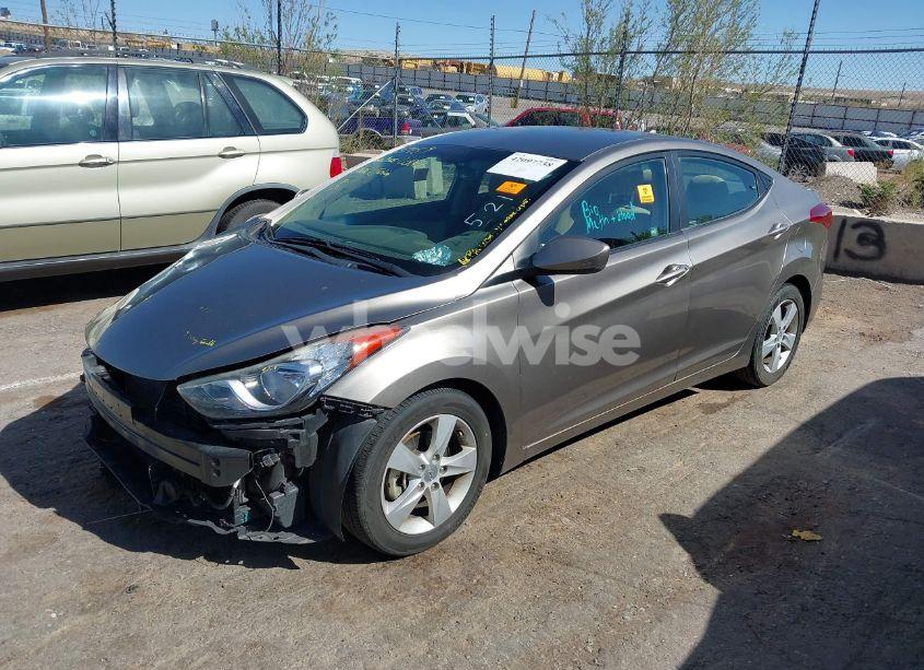 Photo 2 of 2013 Hyundai Elantra GLS (VIN 5NPDH4AE9DH392755)