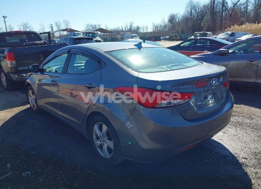Photo 3 of 2013 Hyundai Elantra GLS (VIN 5NPDH4AE9DH412633)