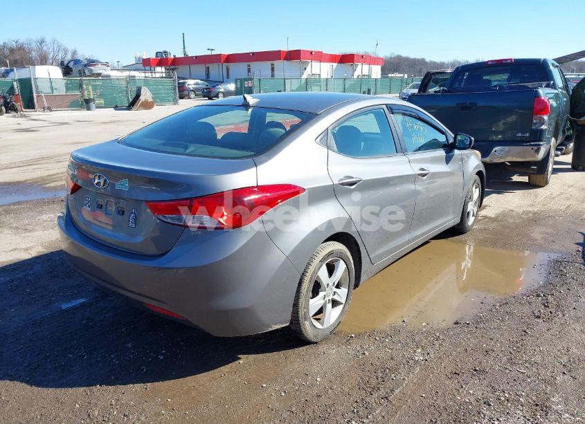 Photo 4 of 2013 Hyundai Elantra GLS (VIN 5NPDH4AE9DH412633)
