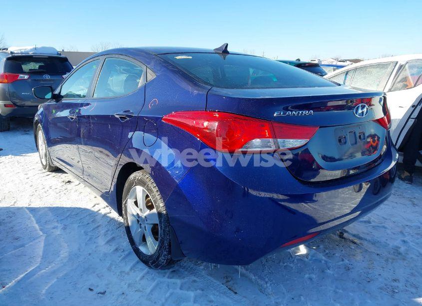 Photo 3 of 2013 Hyundai Elantra GLS (VIN 5NPDH4AE9DH426659)