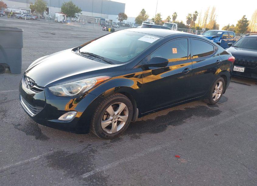 Photo 2 of 2013 Hyundai Elantra GLS (VIN 5NPDH4AE9DH429495)