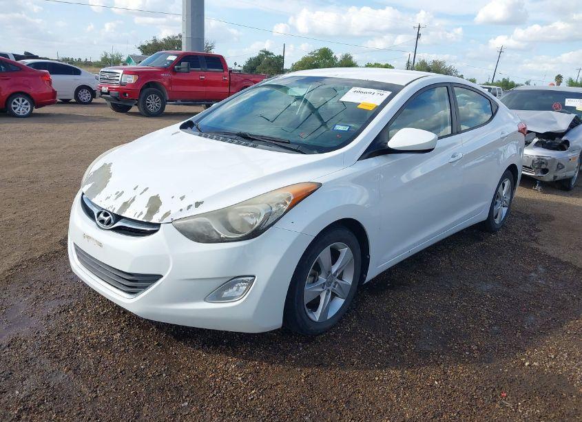 Photo 2 of 2013 Hyundai Elantra GLS (VIN 5NPDH4AE9DH438973)