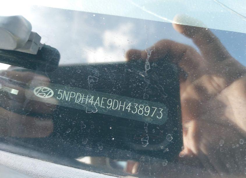 Photo 9 of 2013 Hyundai Elantra GLS (VIN 5NPDH4AE9DH438973)