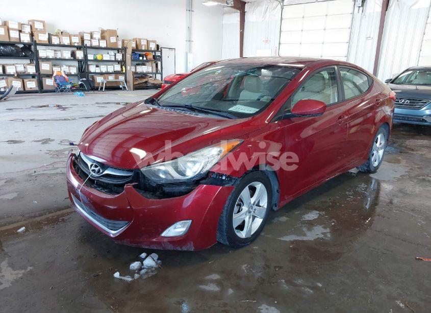 Photo 2 of 2013 Hyundai Elantra GLS (VIN 5NPDH4AE9DH442425)