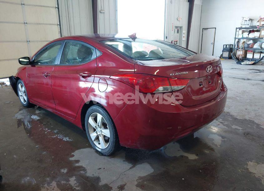 Photo 3 of 2013 Hyundai Elantra GLS (VIN 5NPDH4AE9DH442425)