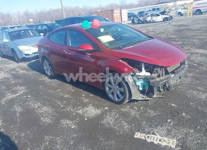 2013 Hyundai Elantra LIMITED (VIN 5NPDH4AE9DH447186) main photo