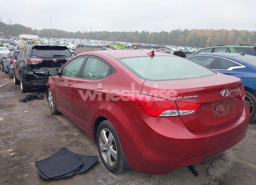 Photo 3 of 2013 Hyundai Elantra GLS (VIN 5NPDH4AE9DH454218)