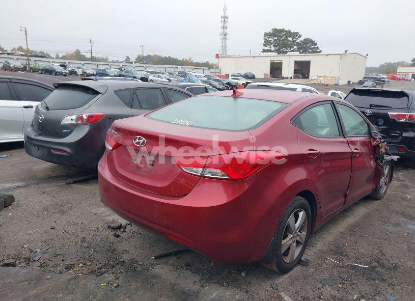 Photo 4 of 2013 Hyundai Elantra GLS (VIN 5NPDH4AE9DH454218)
