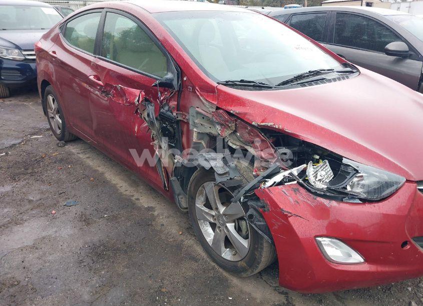 Photo 6 of 2013 Hyundai Elantra GLS (VIN 5NPDH4AE9DH454218)