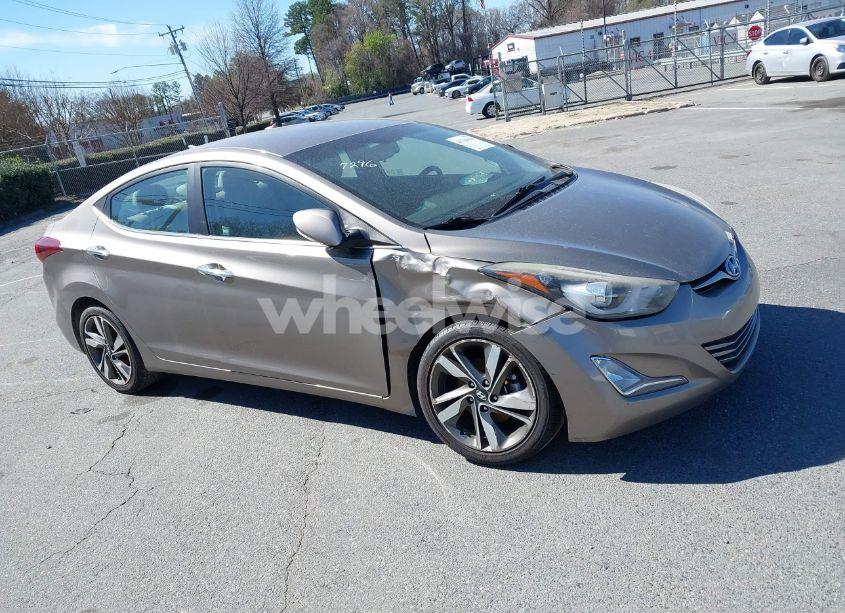 2014 Hyundai Elantra LIMITED (VIN 5NPDH4AE9EH457296) main photo