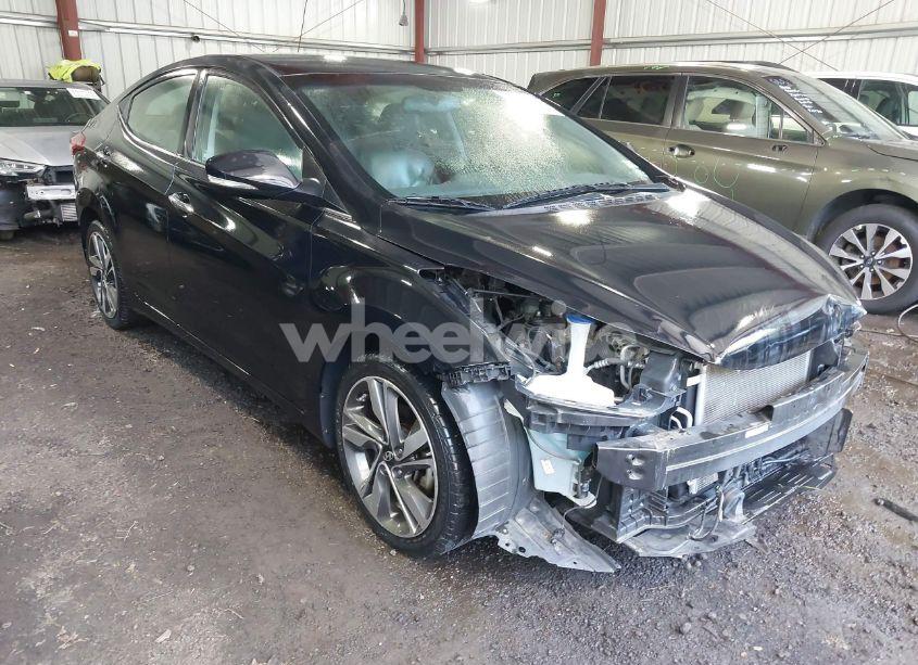 2014 Hyundai Elantra LIMITED (VIN 5NPDH4AE9EH460022) main photo