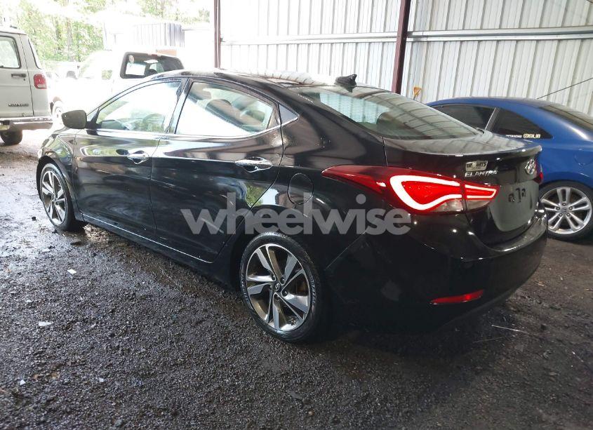 Photo 3 of 2014 Hyundai Elantra LIMITED (VIN 5NPDH4AE9EH460022)