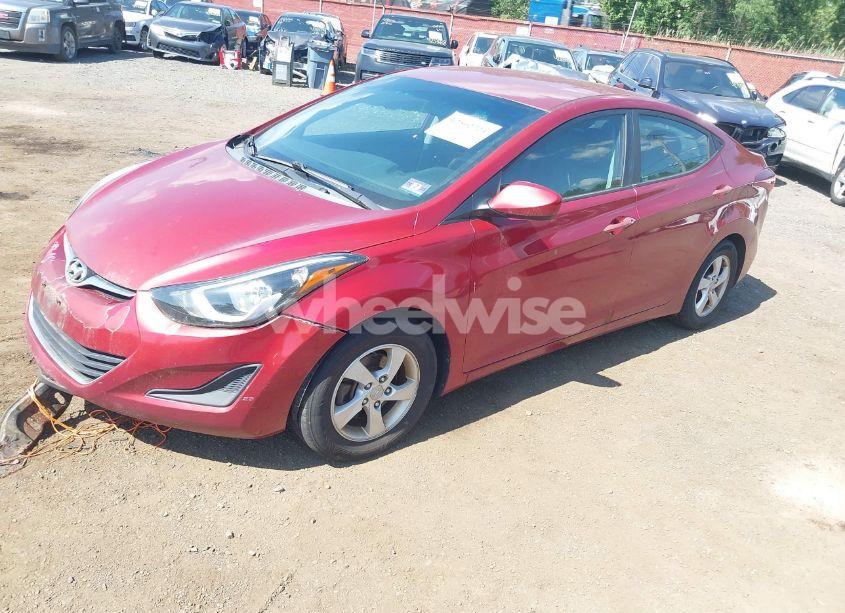 Photo 2 of 2014 Hyundai Elantra SE (VIN 5NPDH4AE9EH461168)