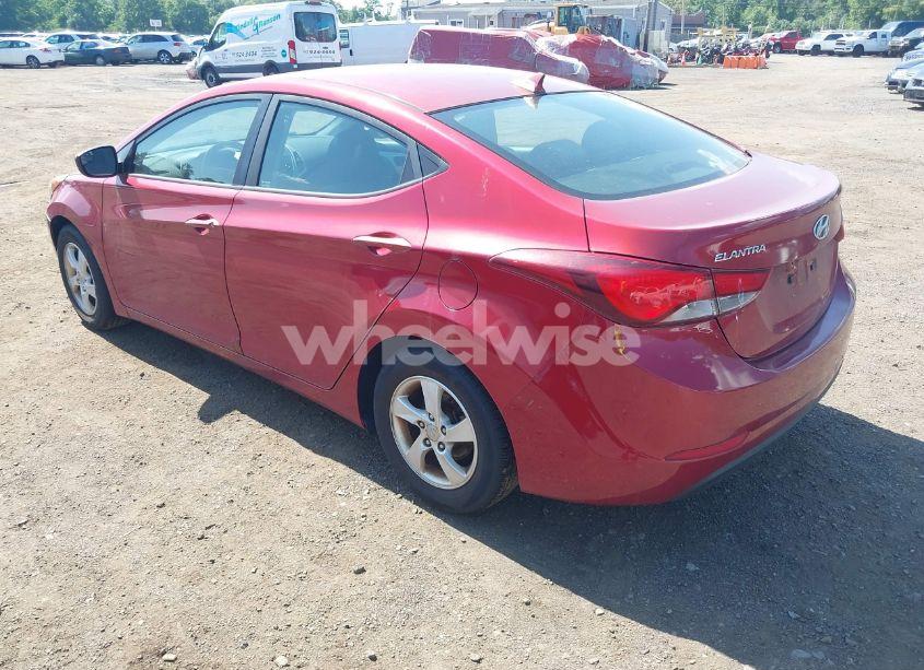Photo 3 of 2014 Hyundai Elantra SE (VIN 5NPDH4AE9EH461168)