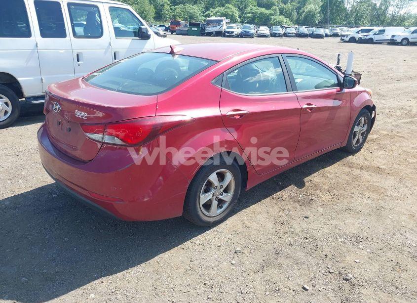 Photo 4 of 2014 Hyundai Elantra SE (VIN 5NPDH4AE9EH461168)