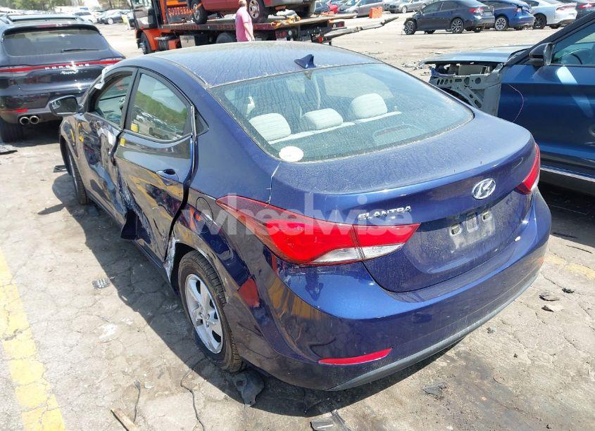 Photo 3 of 2014 Hyundai Elantra SE (VIN 5NPDH4AE9EH466001)
